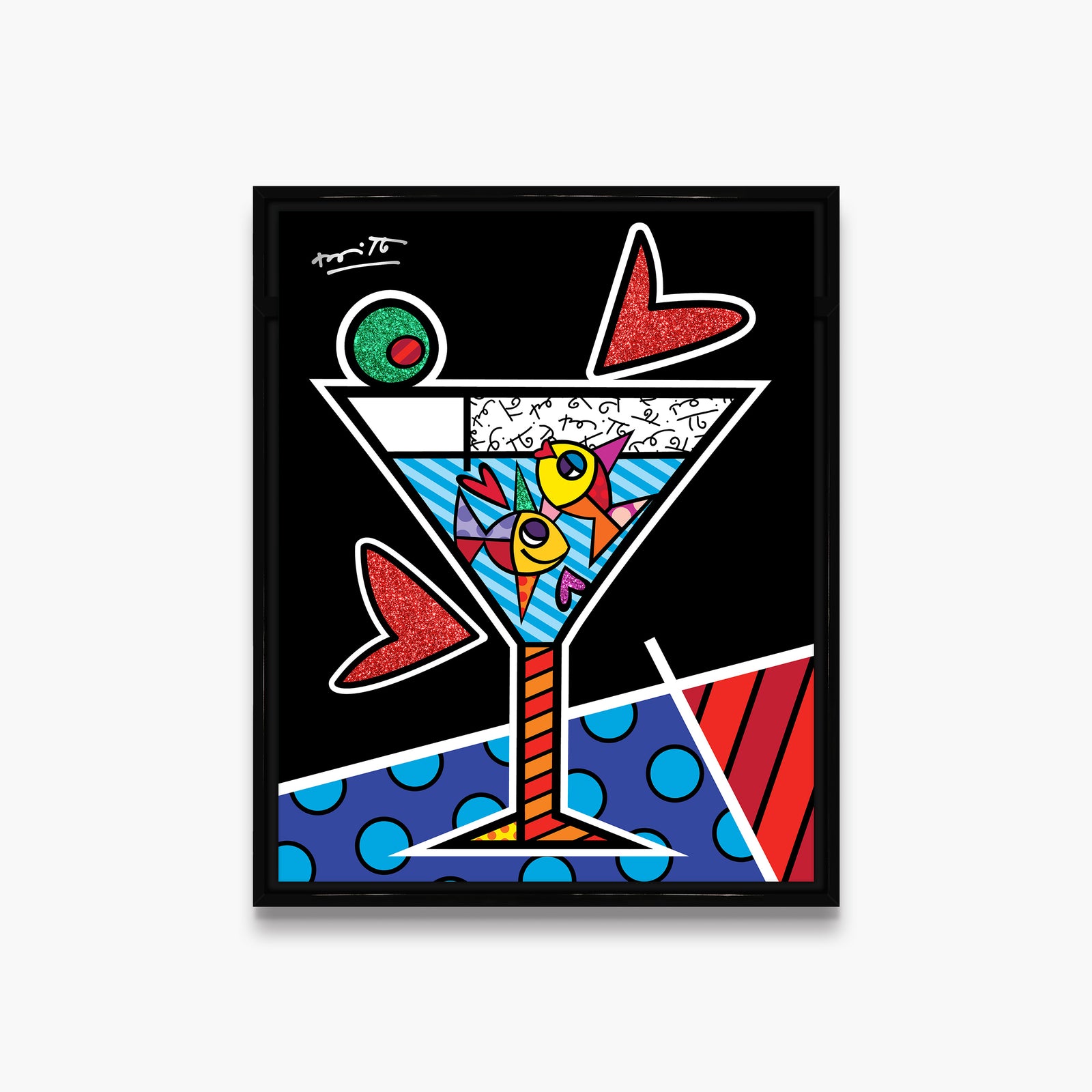 cheers to love limited edition  colorful decorative collectible gift idea