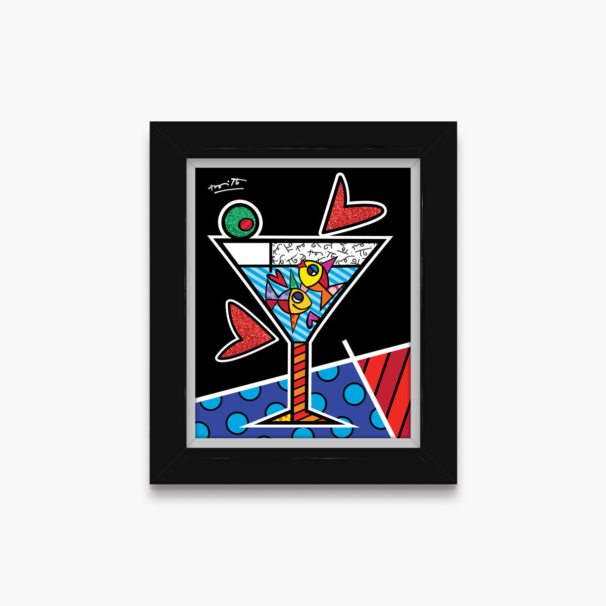 cheers to love limited edition  artistic colorful design collectible