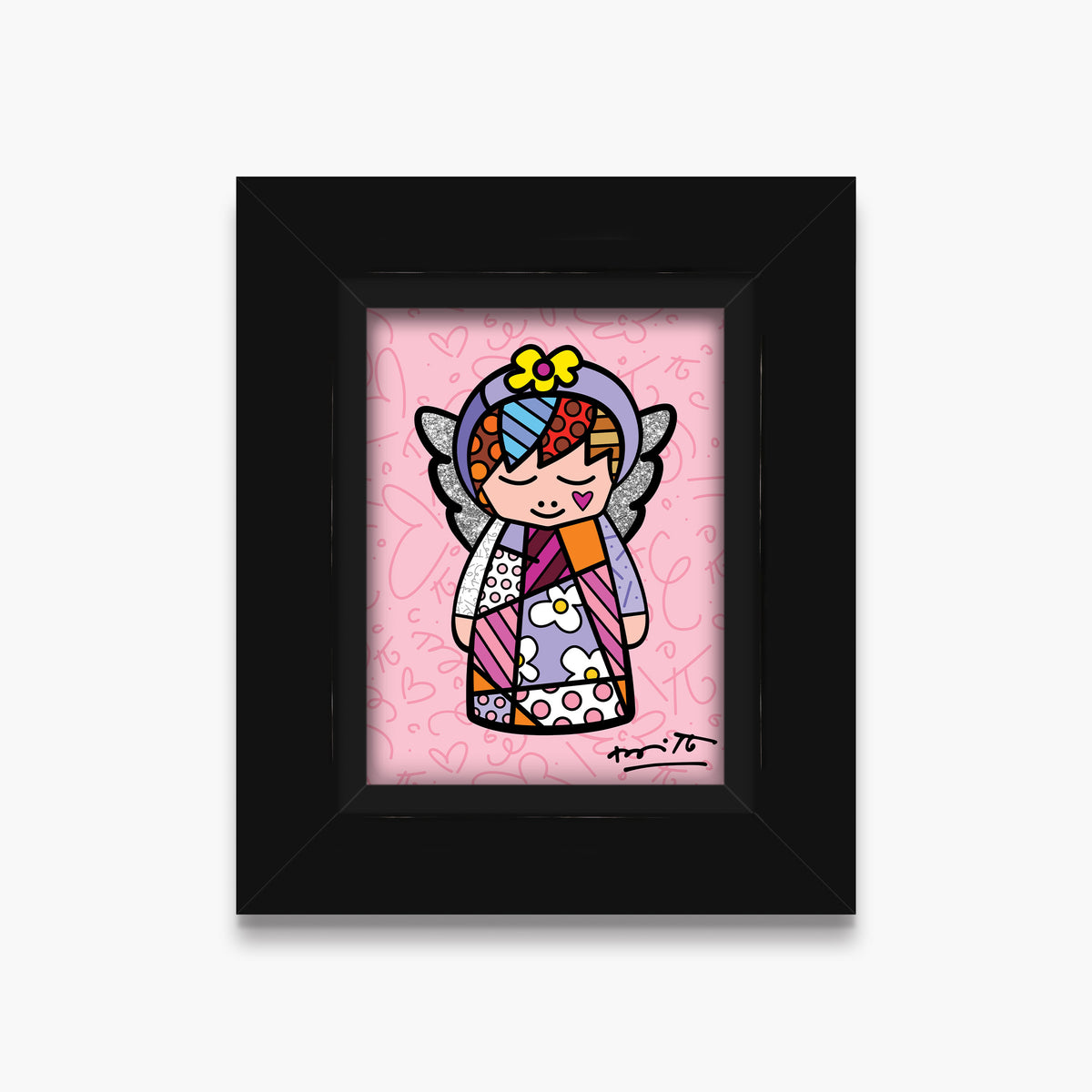 Romero Britto its a girl limited edition  colorful pop art design