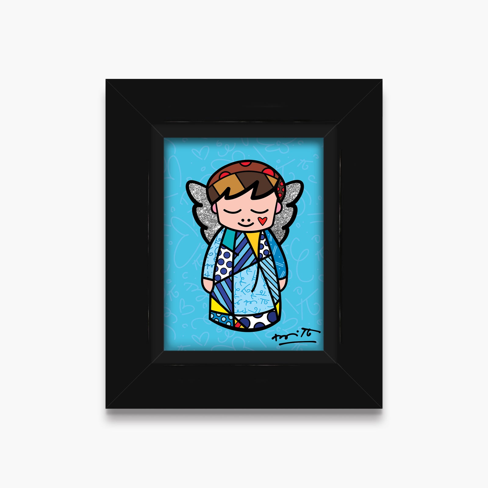 Romero Britto its a boy limited edition  colorful pop art design