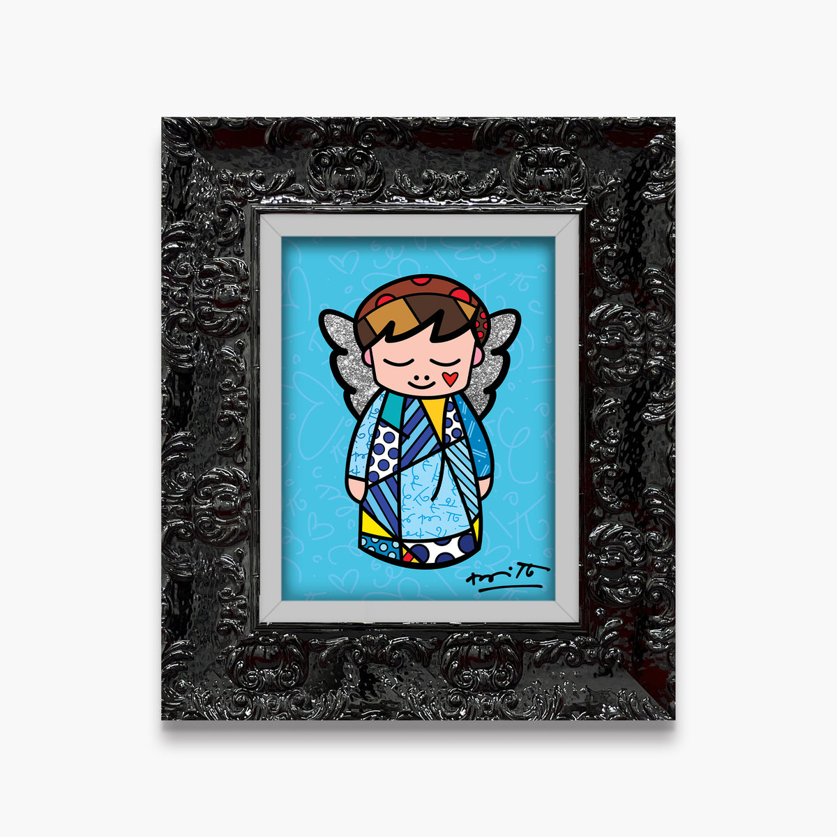 Romero Britto its a boy limited edition  contemporary pop art piece