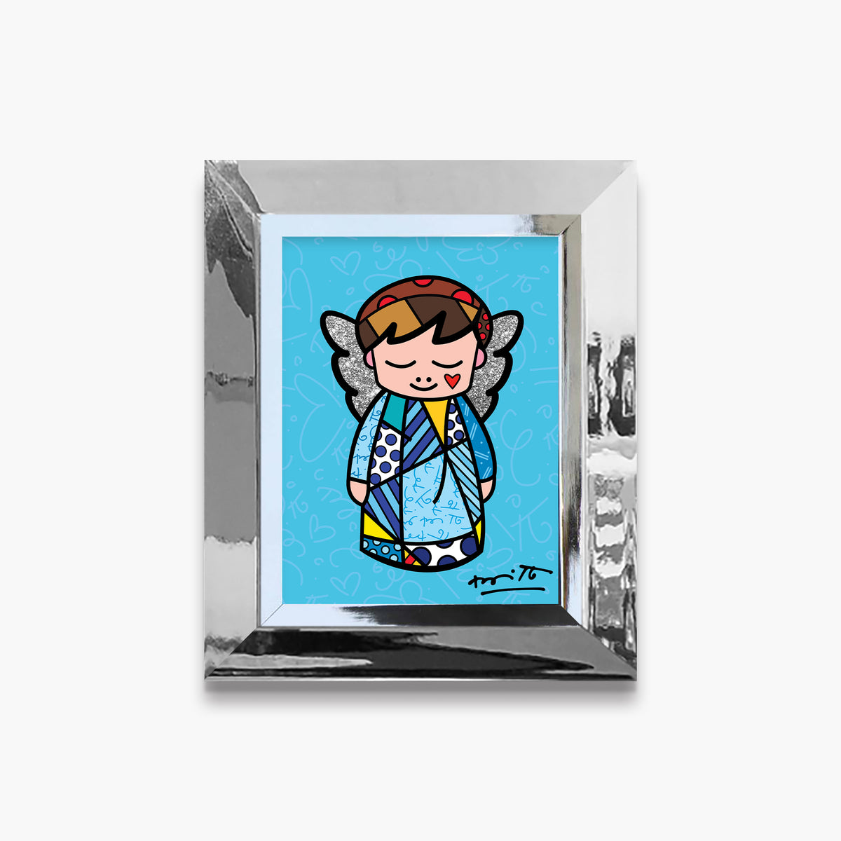 Romero Britto its a boy limited edition  contemporary pop art piece