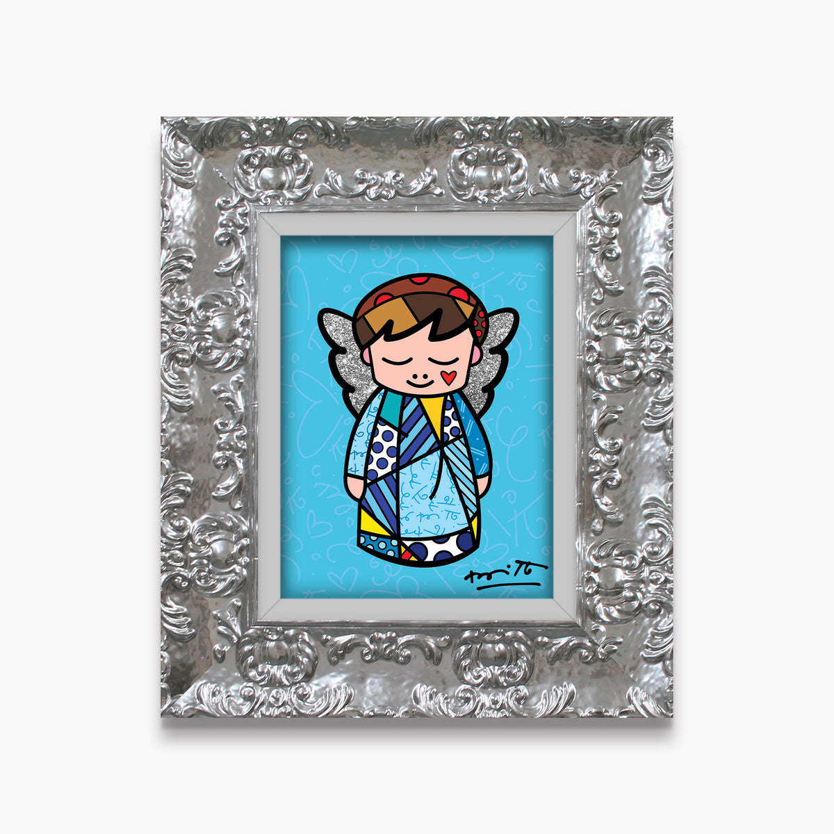 Romero Britto its a boy limited edition  colorful pop art design