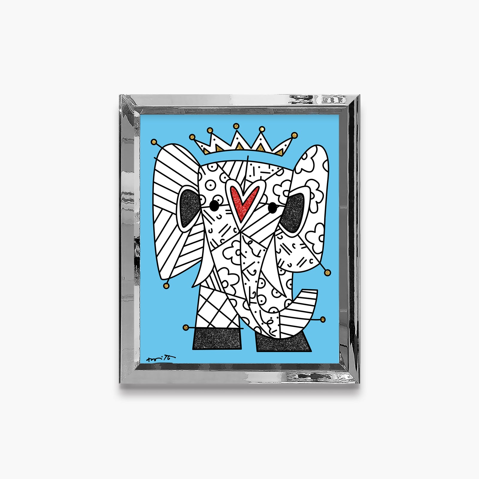 modern pop art mumbai limited edition print  vibrant home decor