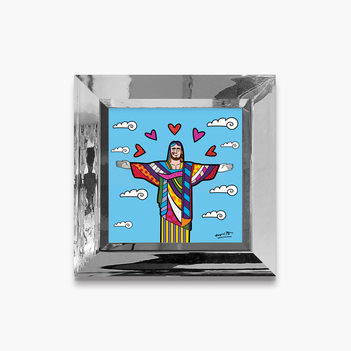 christ the redeemer limited edition  colorful decorative collectible gift idea