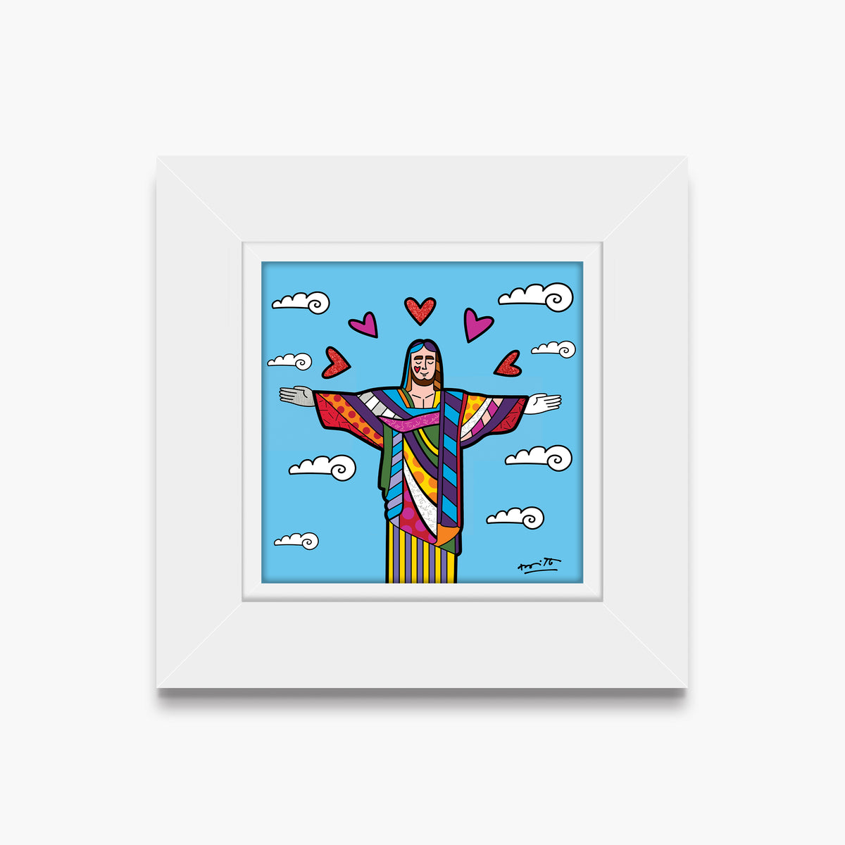 christ the redeemer limited edition  colorful decorative collectible gift idea