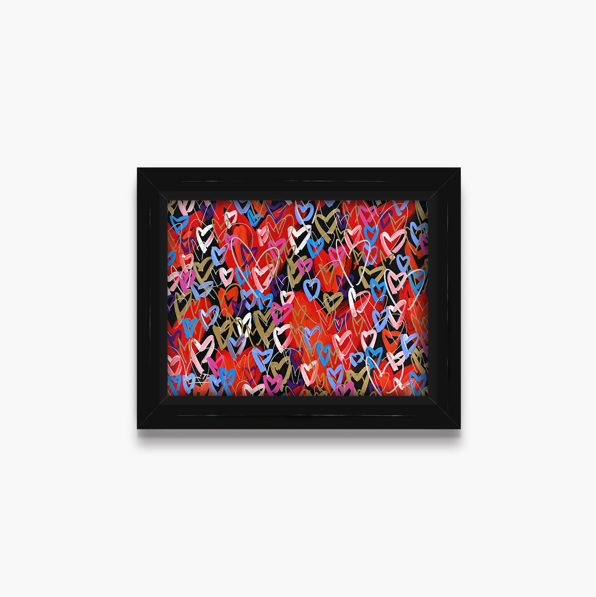 Romero Britto loads of love limited edition  colorful pop art design