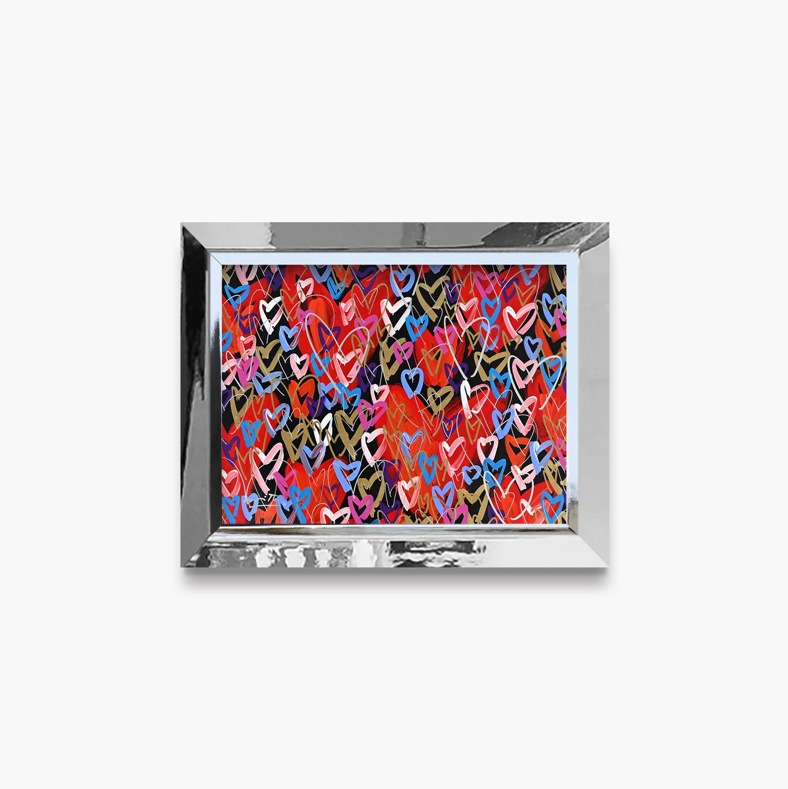 Romero Britto loads of love limited edition  colorful pop art design