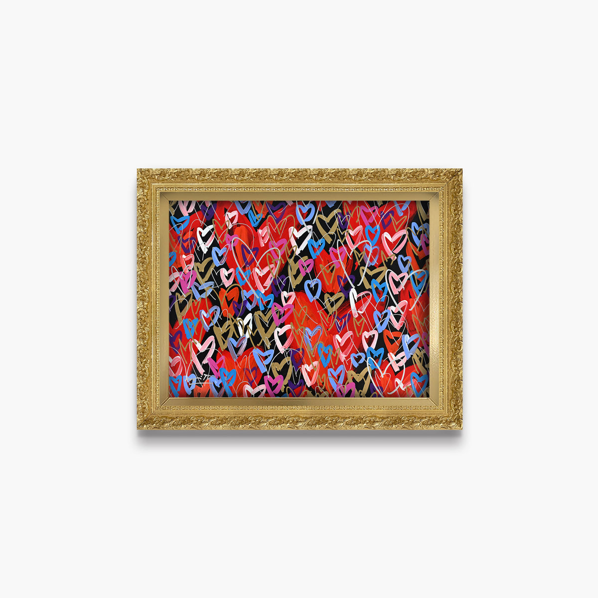 Romero Britto loads of love limited edition  colorful pop art design