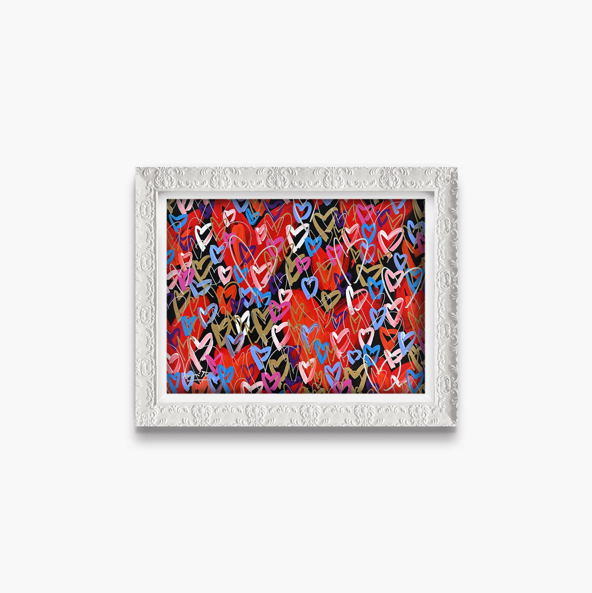 modern pop art loads of love limited edition  vibrant home decor
