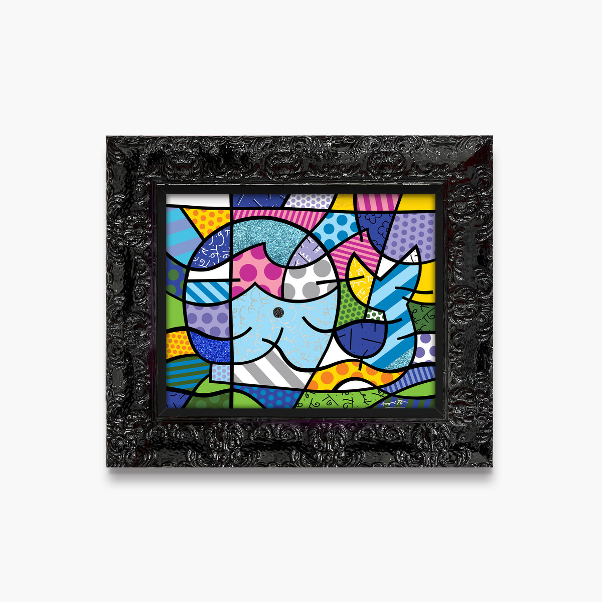 modern pop art free willy limited edition print  vibrant home decor