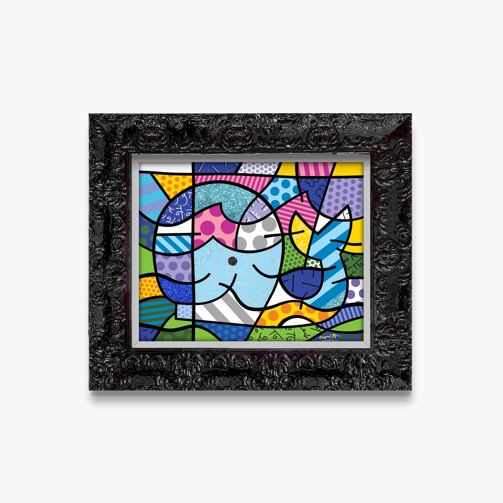 free willy limited edition print  artistic colorful design collectible