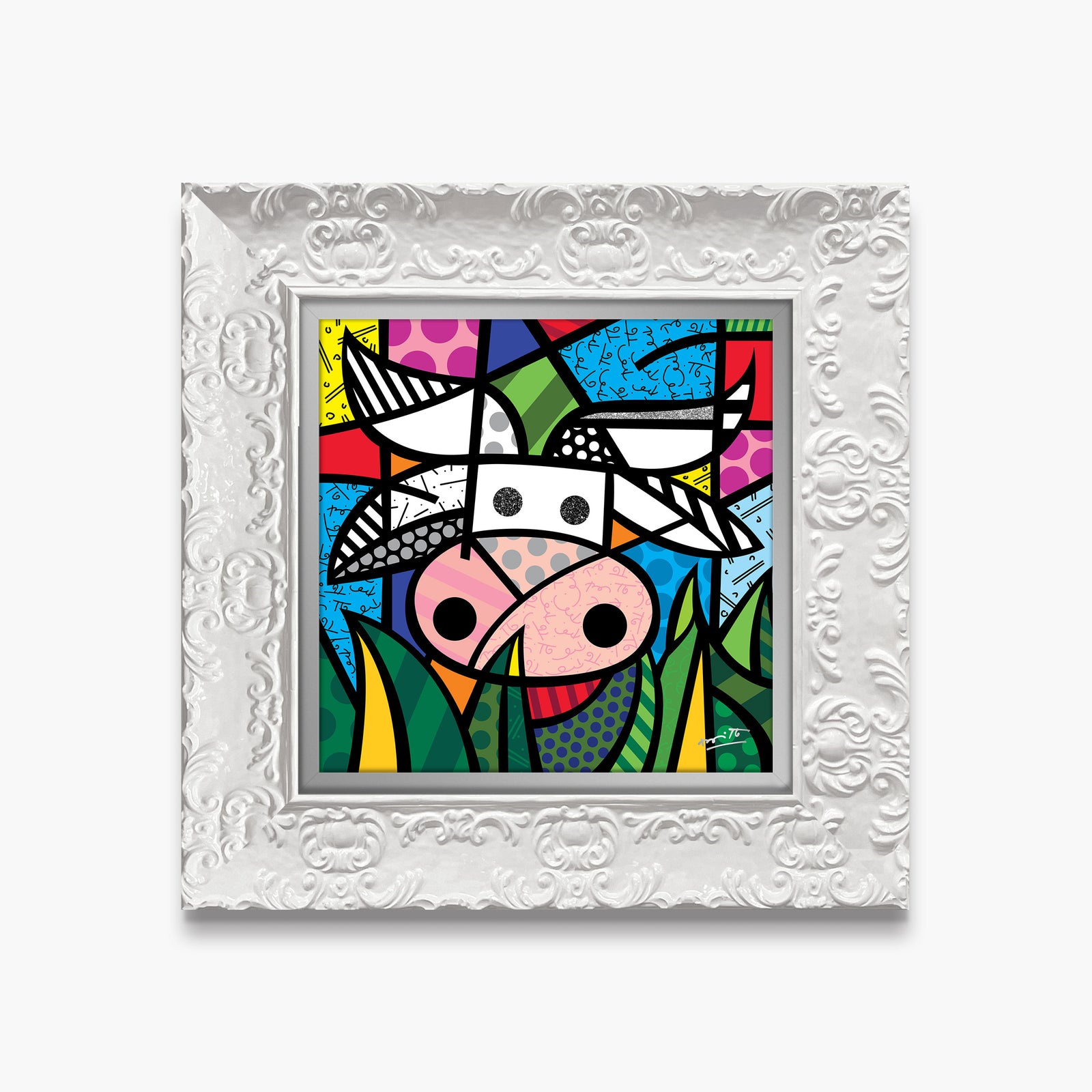 ranch limited edition print  artistic colorful design collectible