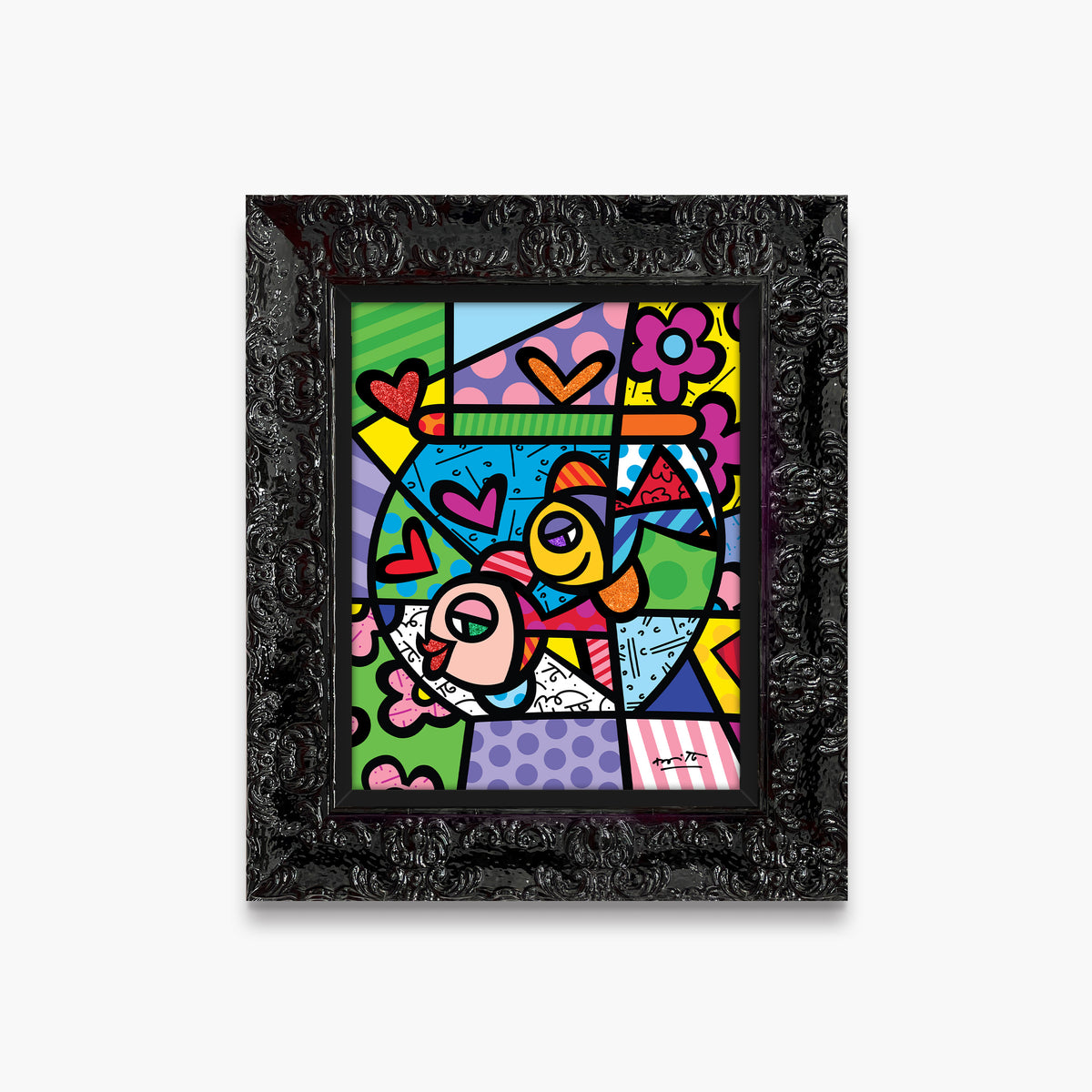 bowl of romance limited edition  colorful decorative collectible gift idea