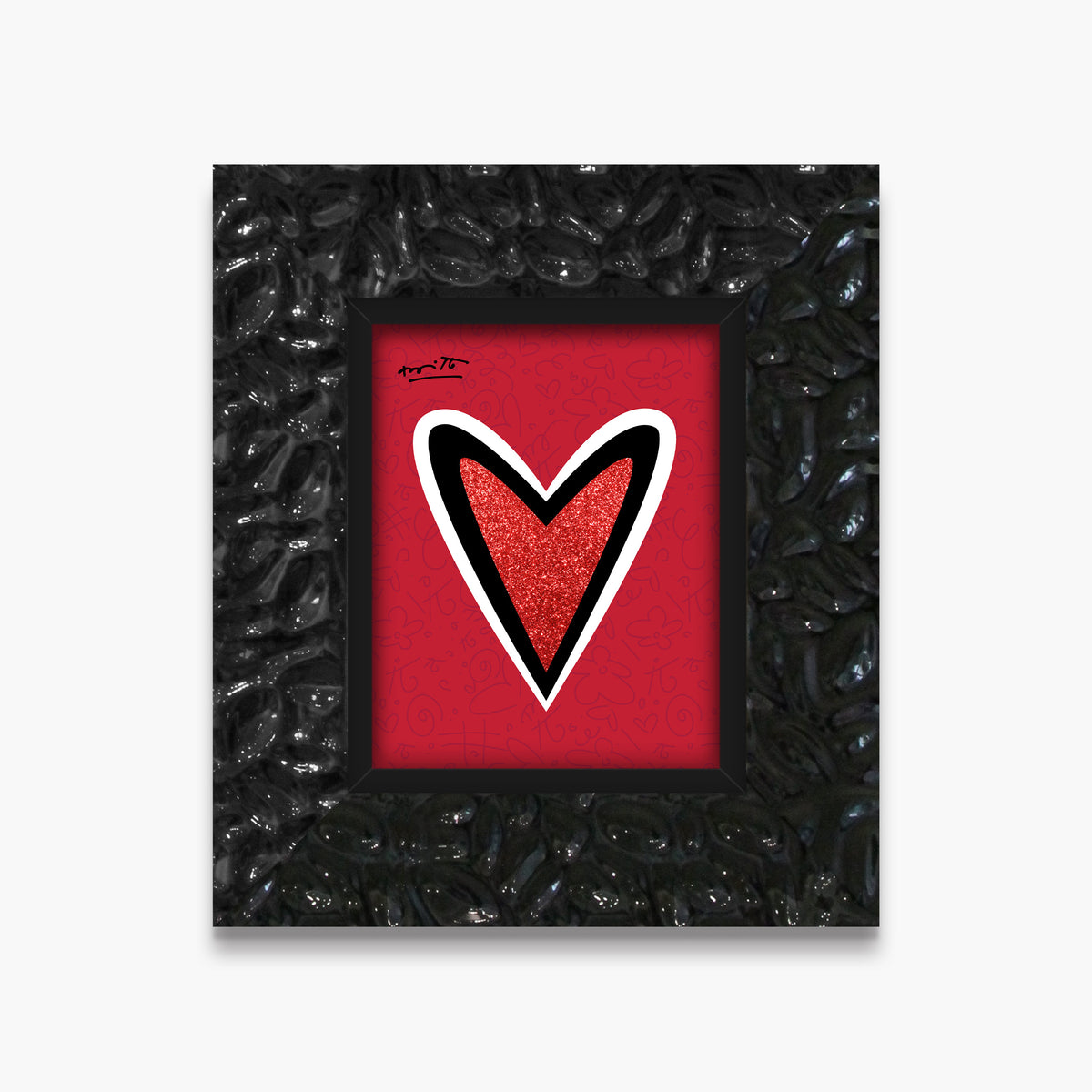 just love me limited edition  artistic colorful design collectible
