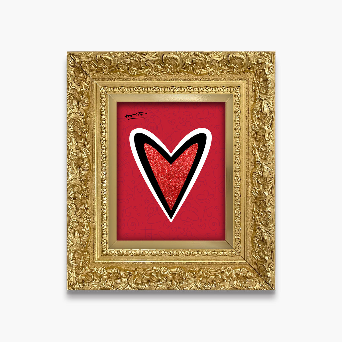 modern pop art just love me limited edition  vibrant home decor