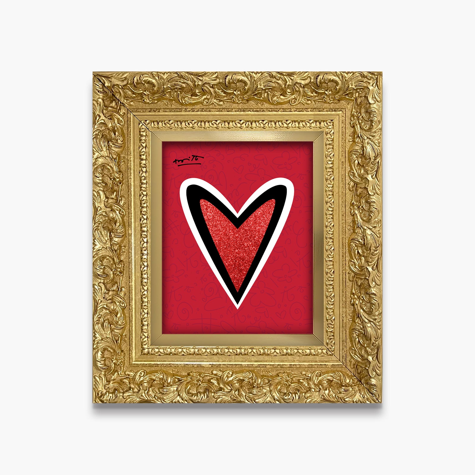 modern pop art just love me limited edition  vibrant home decor