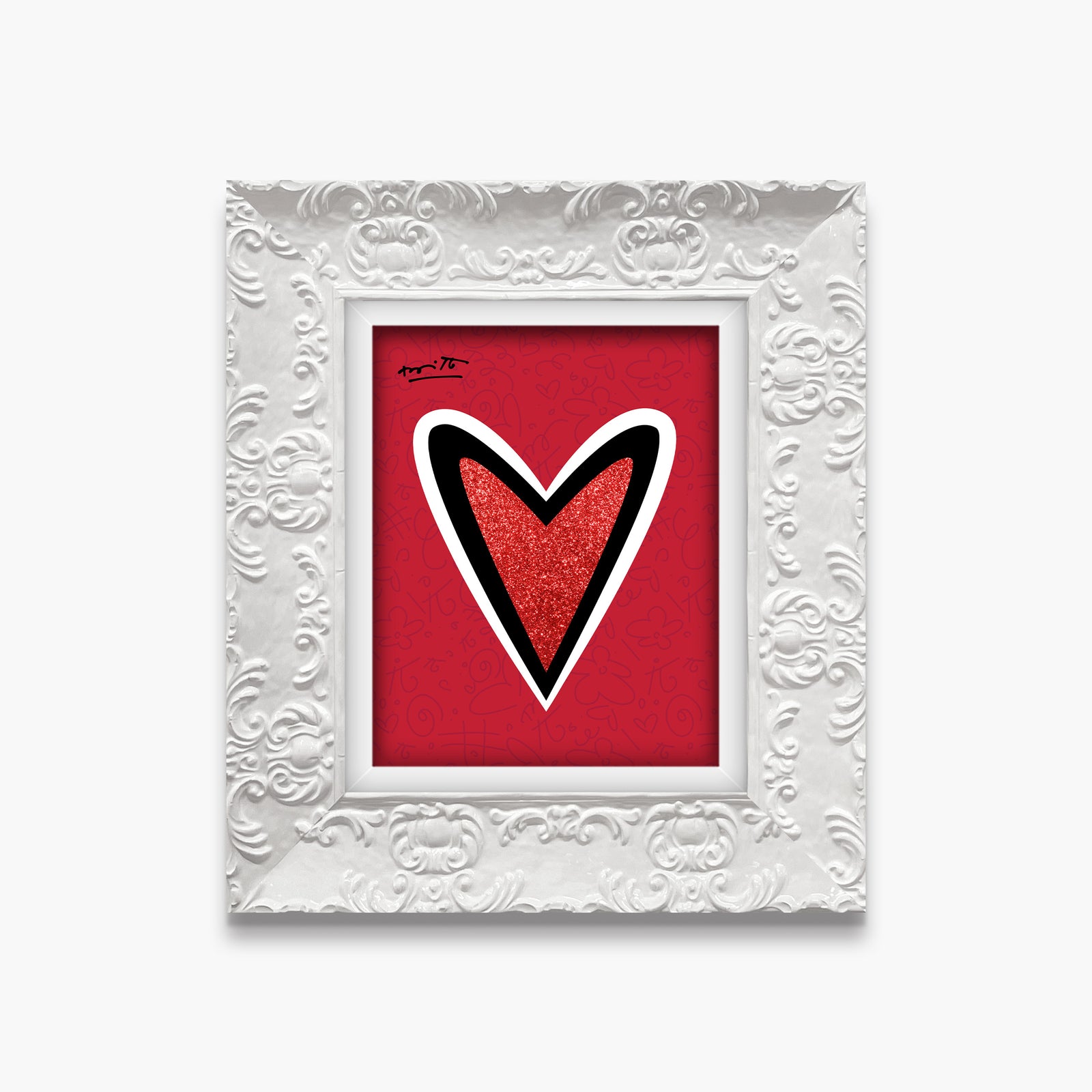 modern pop art just love me limited edition  vibrant home decor