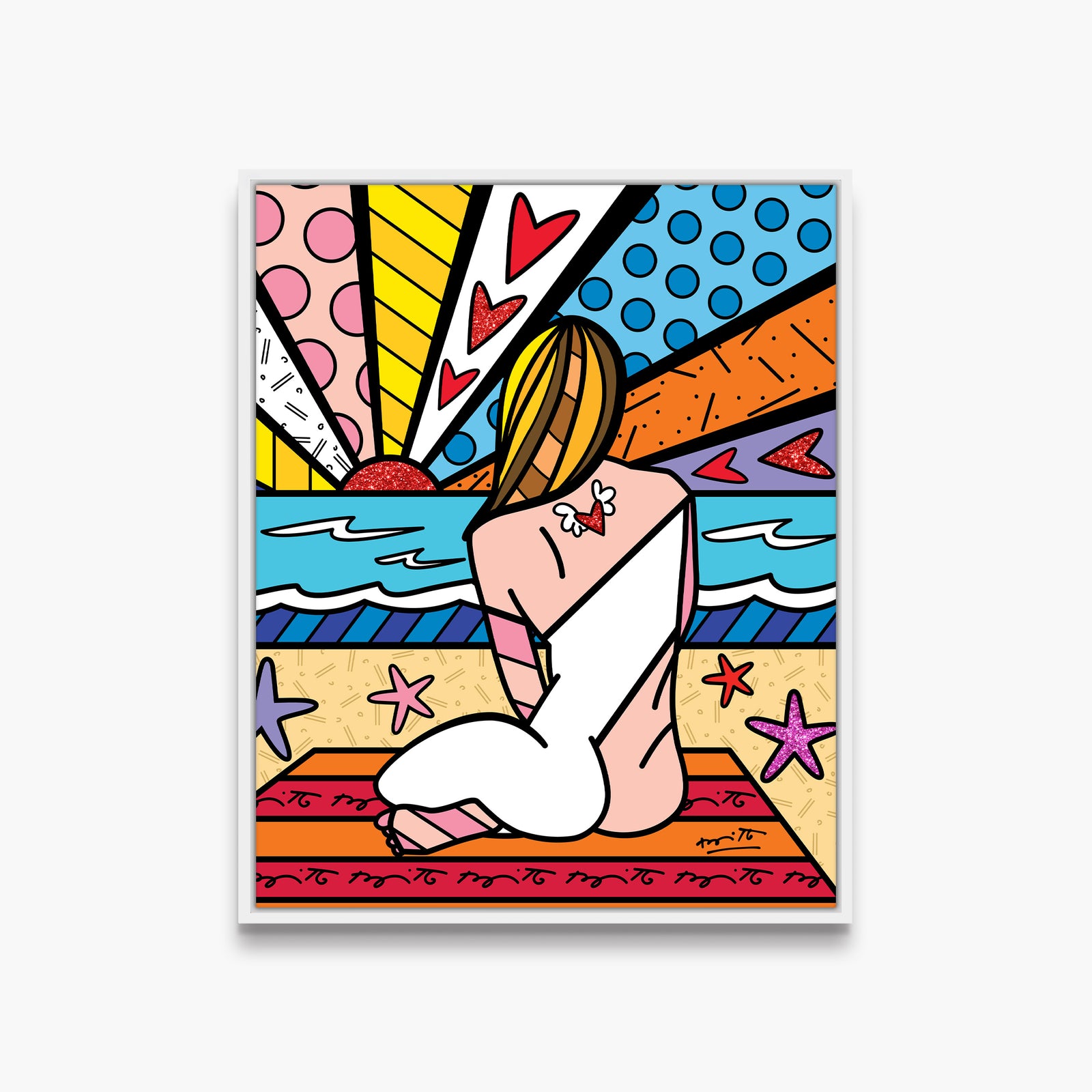 Sunset At The Beach - Limited Edition Print