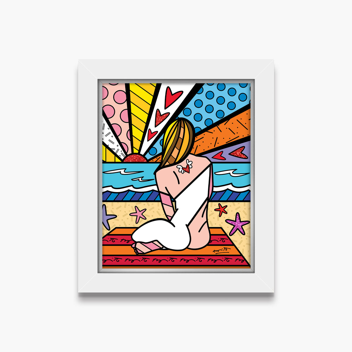 Sunset At The Beach - Limited Edition Print