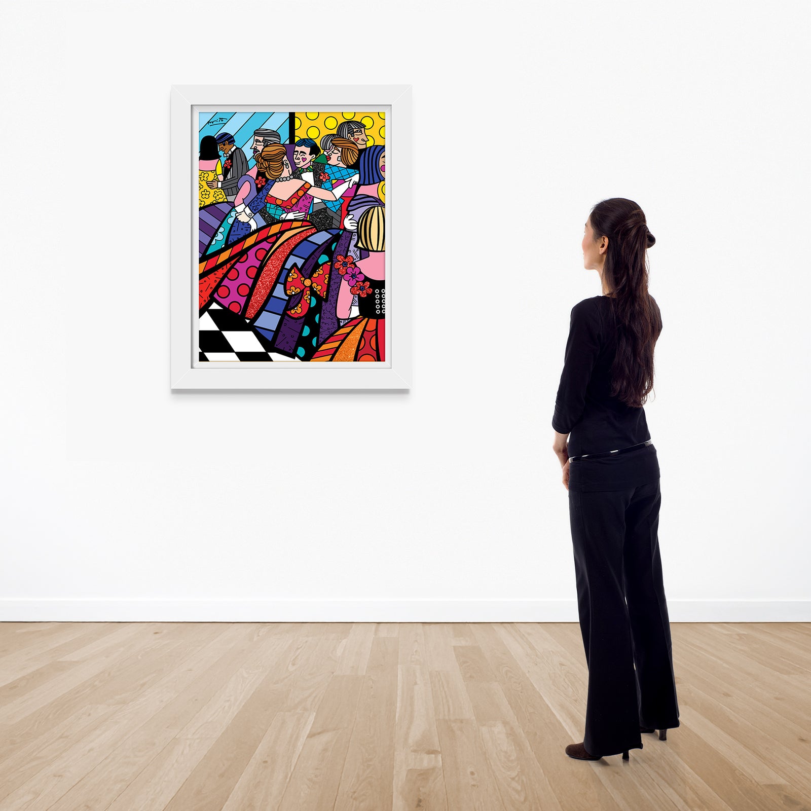modern pop art 1948 met ball limited edition  vibrant home decor