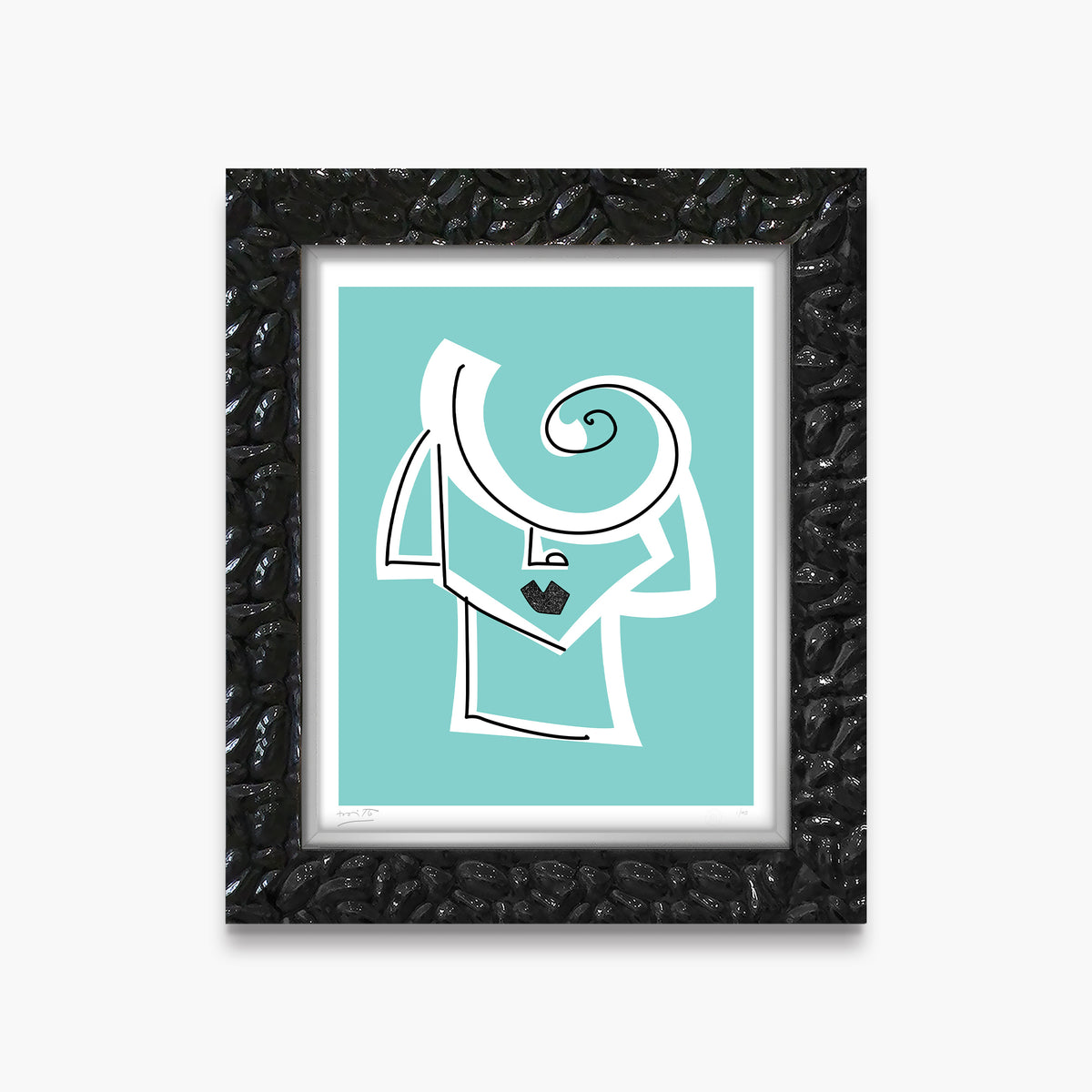 Romero Britto tiffanys limited edition print  colorful pop art design