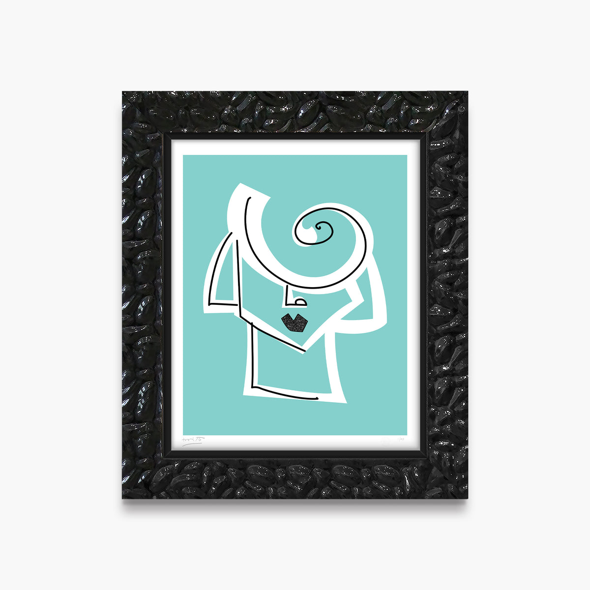 Romero Britto tiffanys limited edition print  colorful pop art design