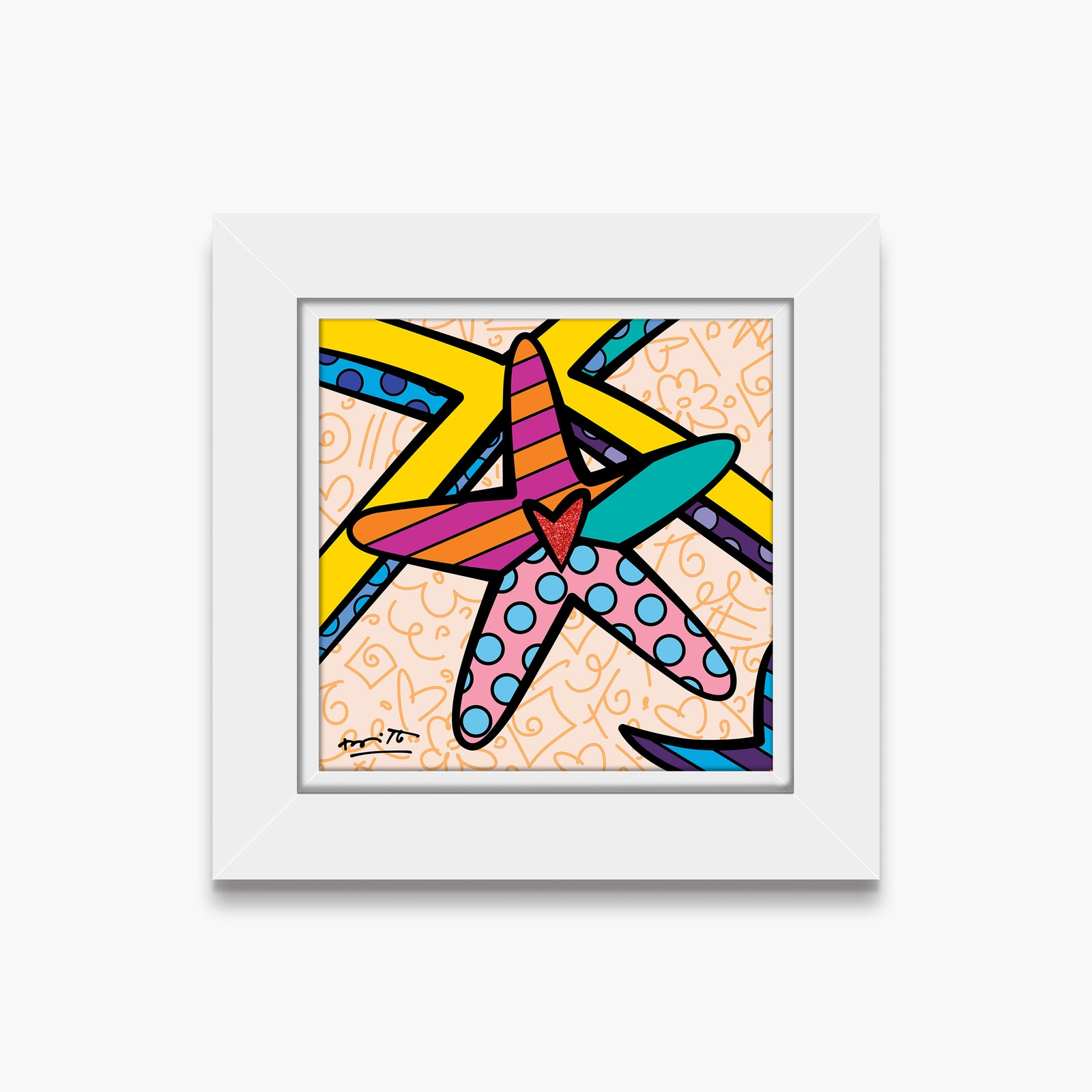 sunny isles starfish limited edition  colorful decorative collectible gift idea