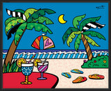 EVENING BEACH - Limited Edition Print