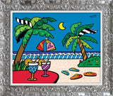 EVENING BEACH - Limited Edition Print