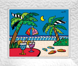 EVENING BEACH - Limited Edition Print