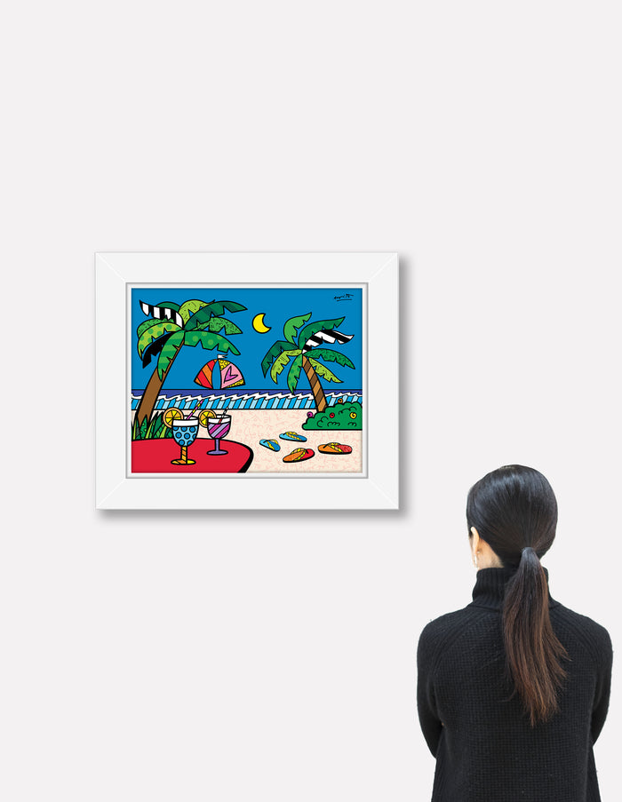 EVENING BEACH - Limited Edition Print – Shop Britto