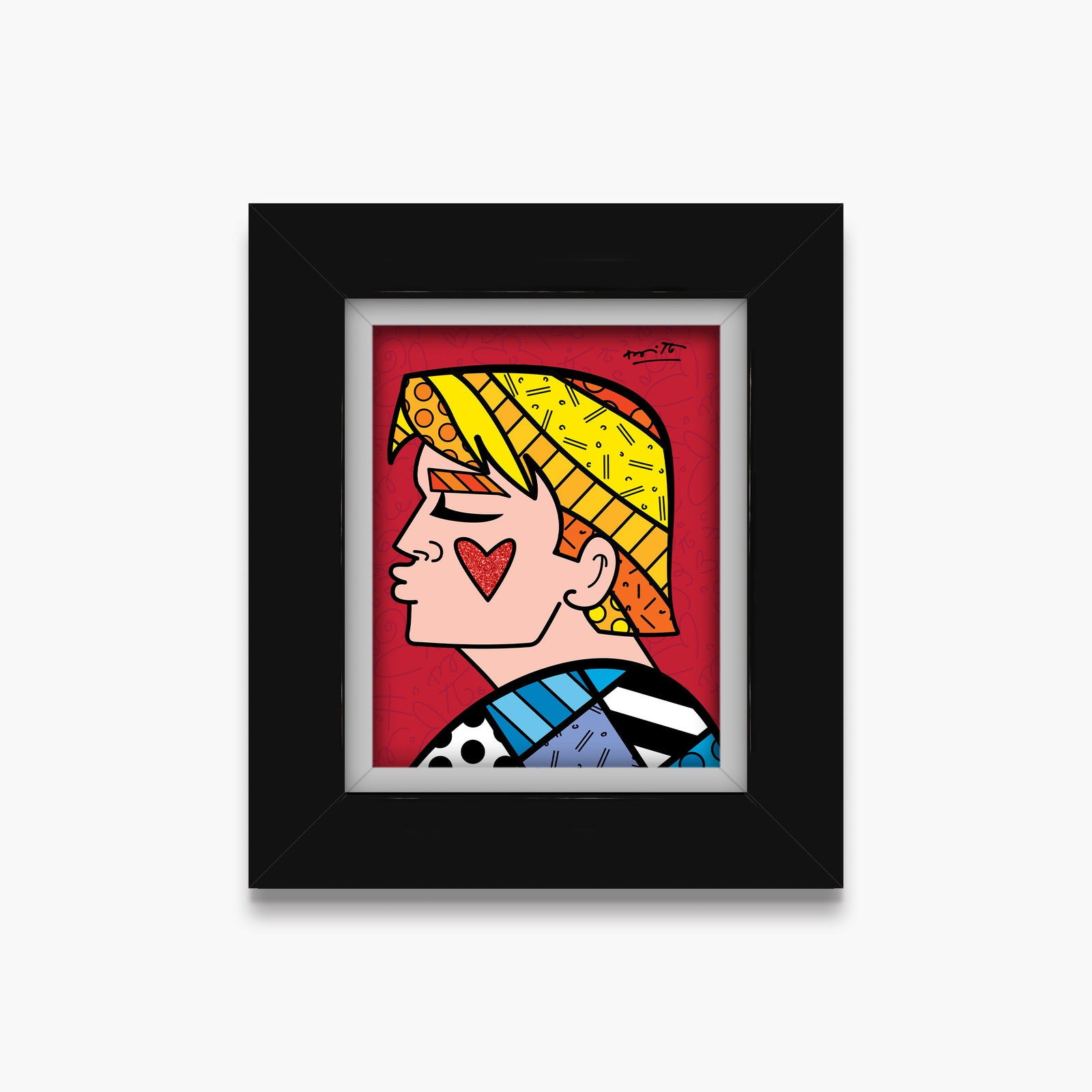 just love me limited edition  artistic colorful design collectible