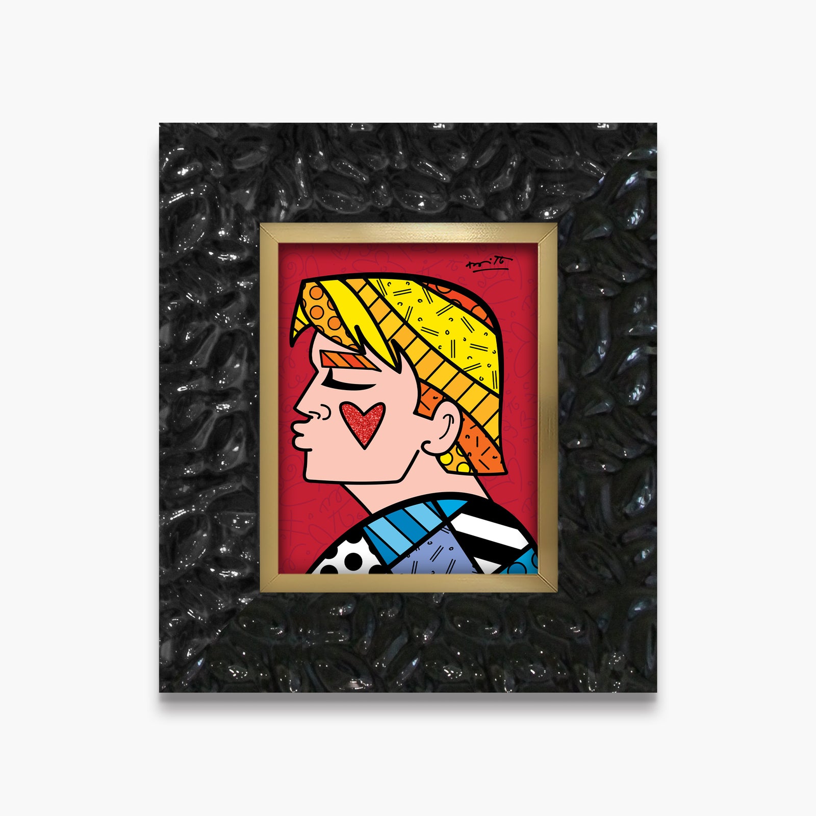 just love me limited edition  artistic colorful design collectible
