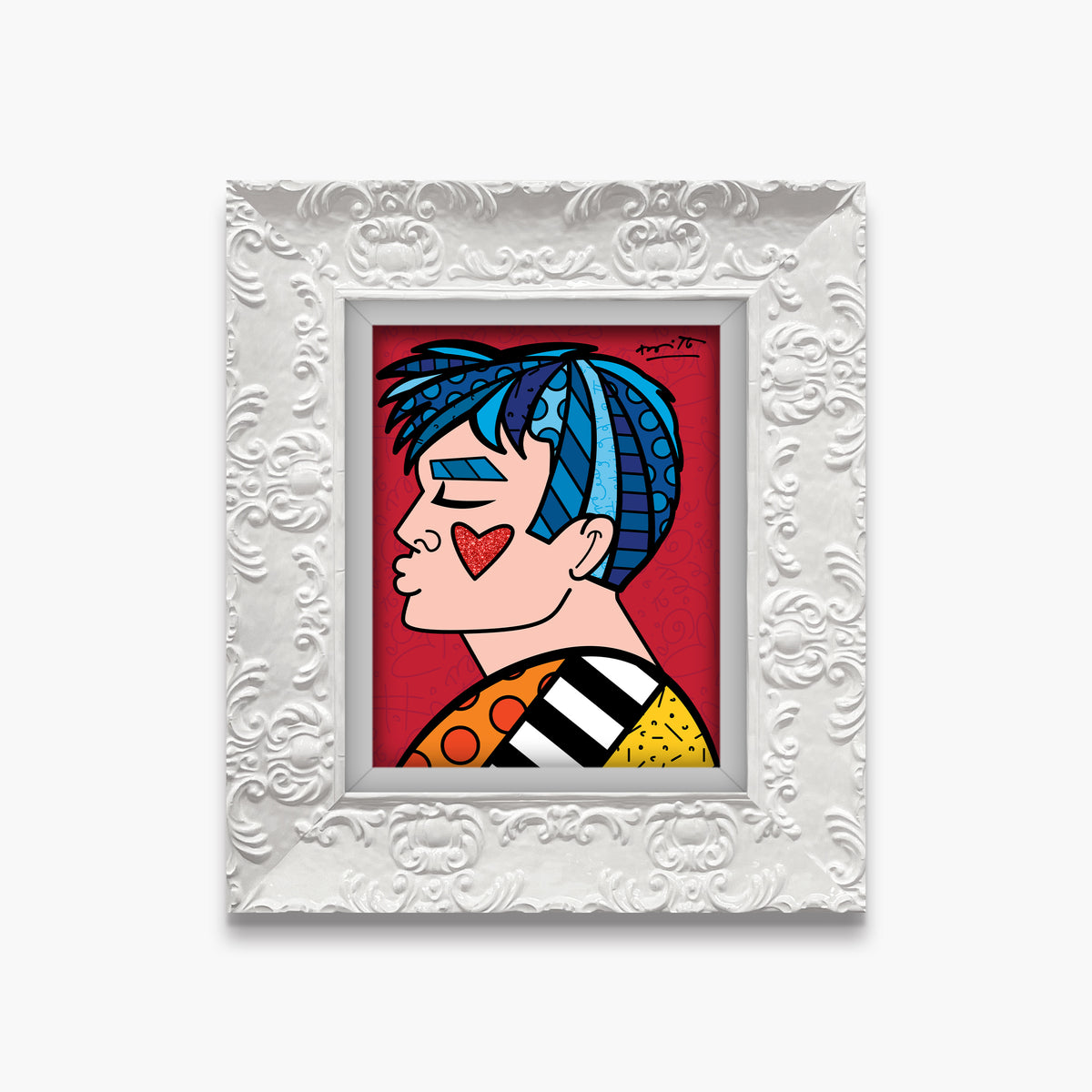 just love me limited edition  artistic colorful design collectible