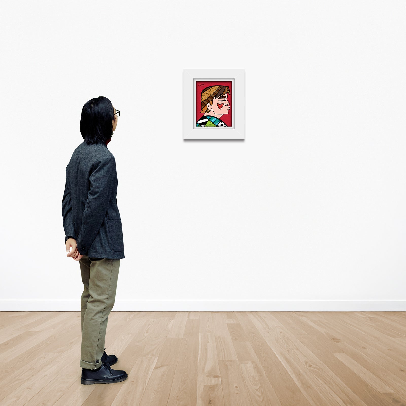 modern pop art just love me limited edition  vibrant home decor