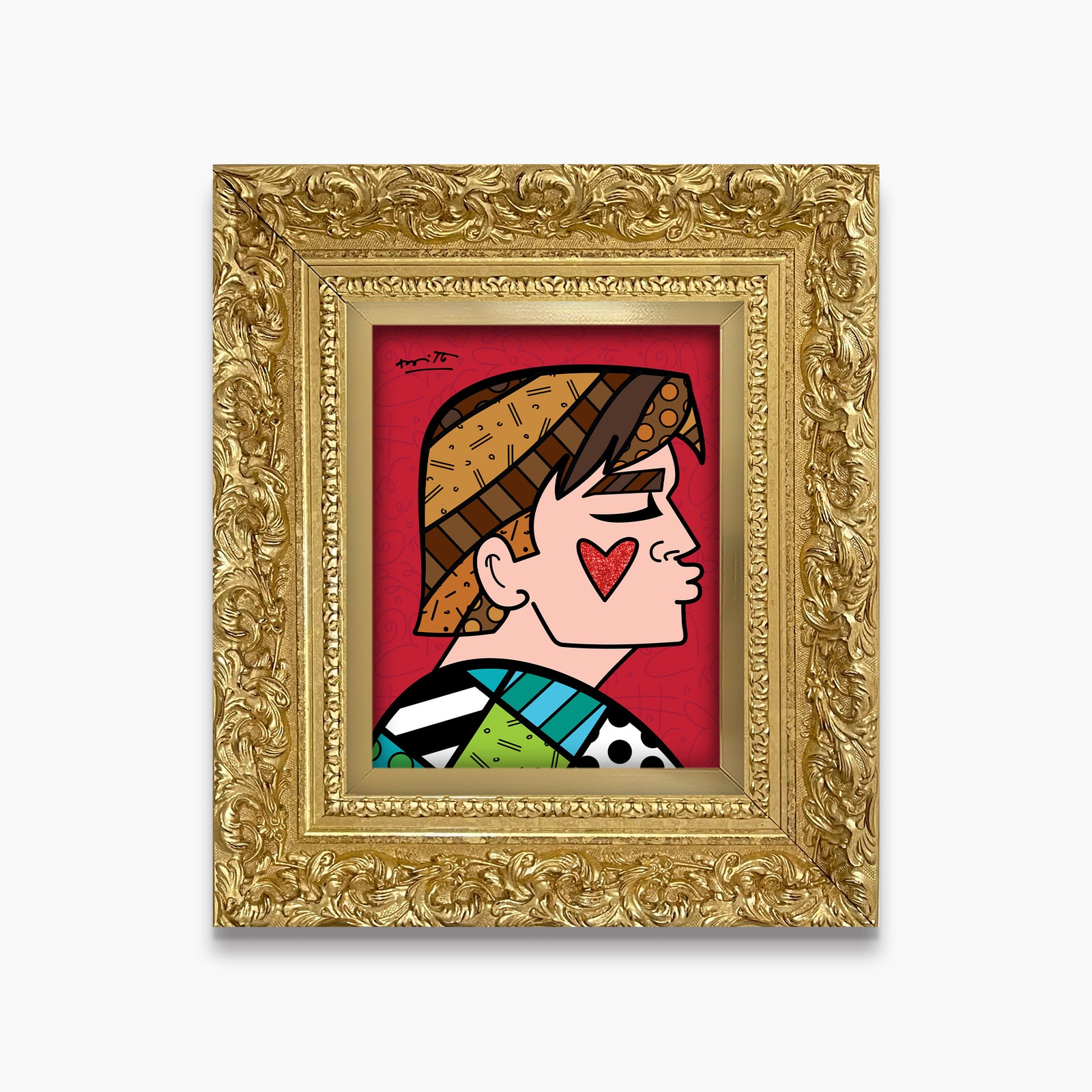 modern pop art just love me limited edition  vibrant home decor