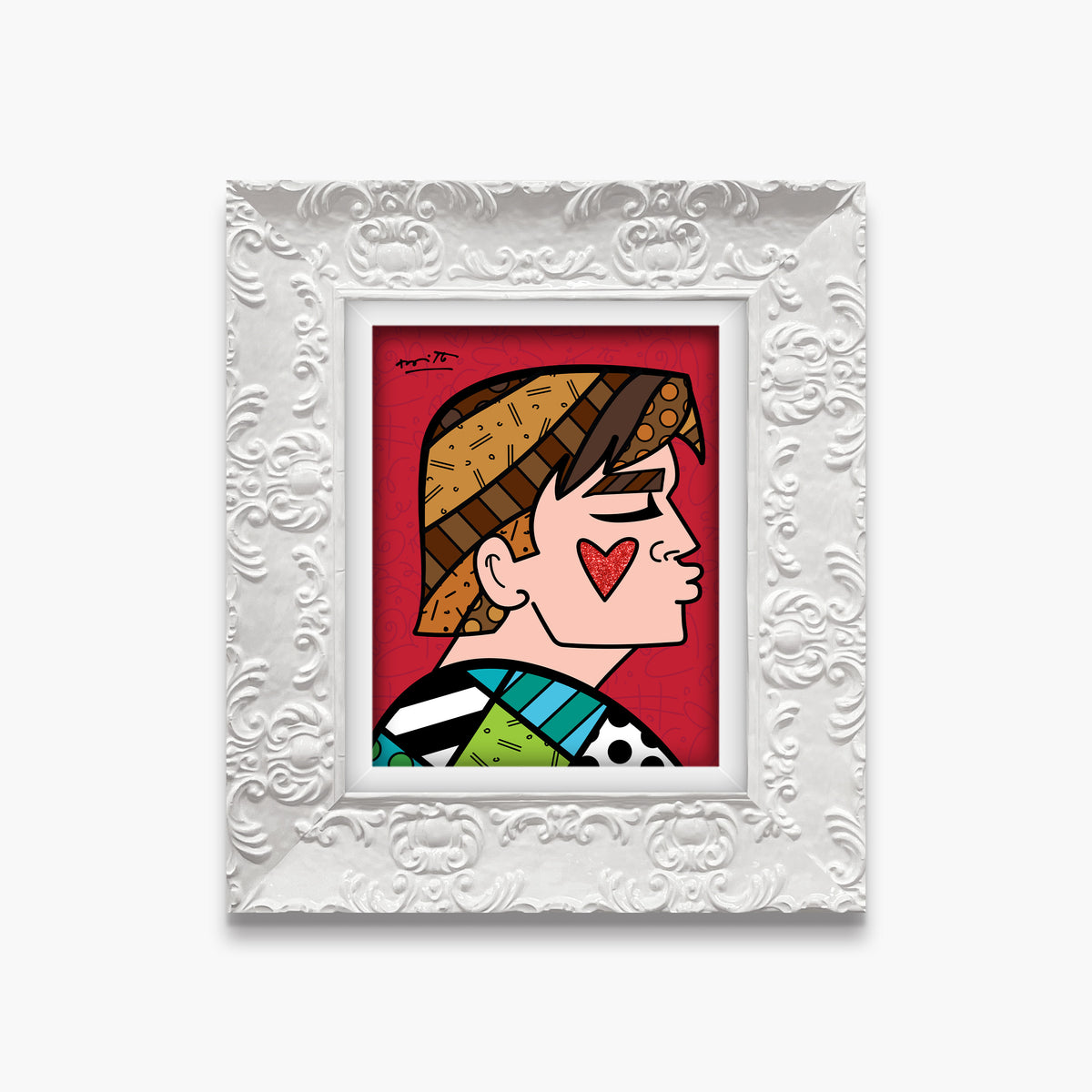 modern pop art just love me limited edition  vibrant home decor