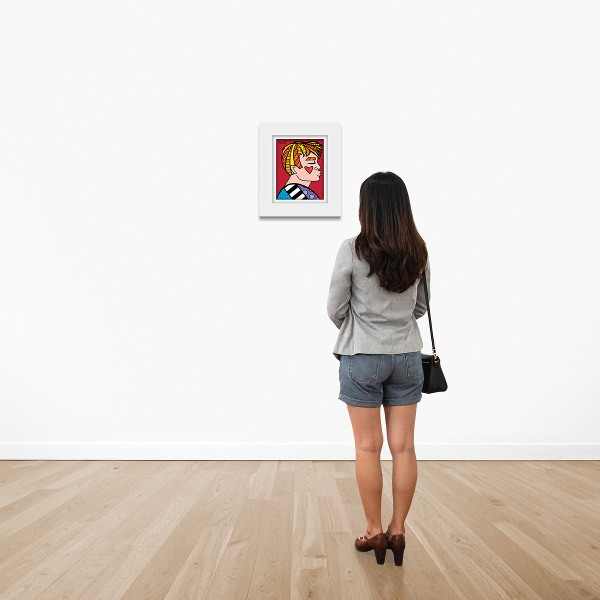 modern pop art just love me limited edition  vibrant home decor