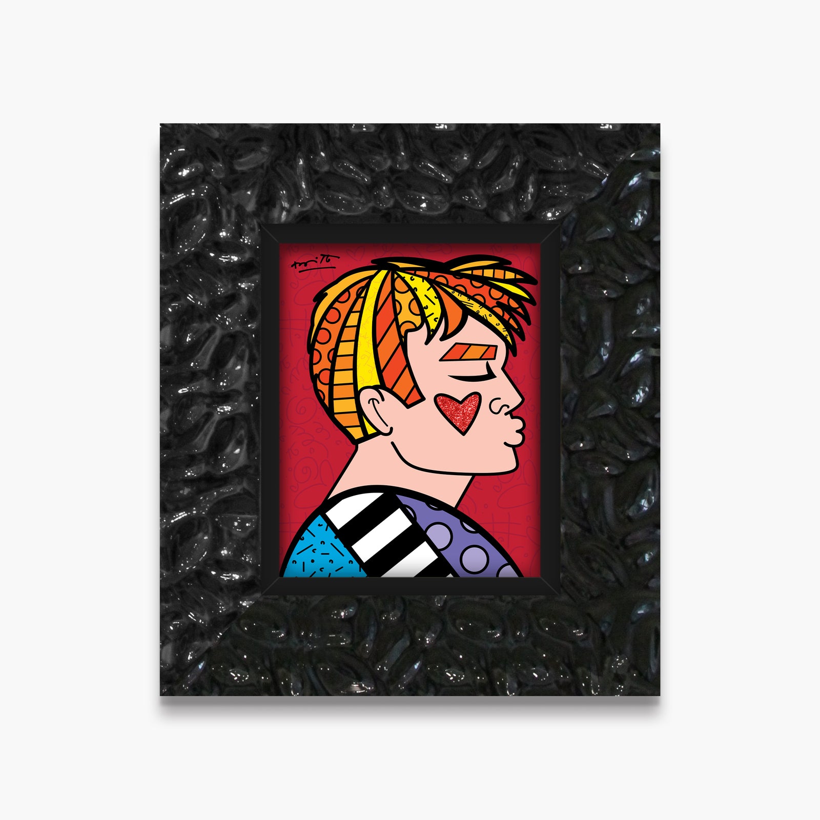 just love me limited edition  artistic colorful design collectible