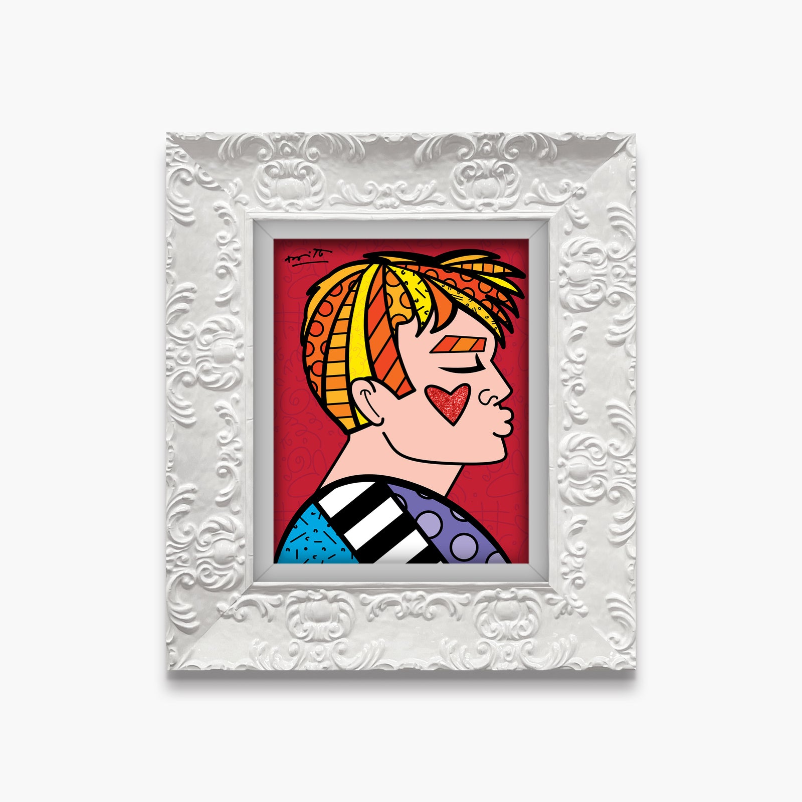 just love me limited edition  artistic colorful design collectible