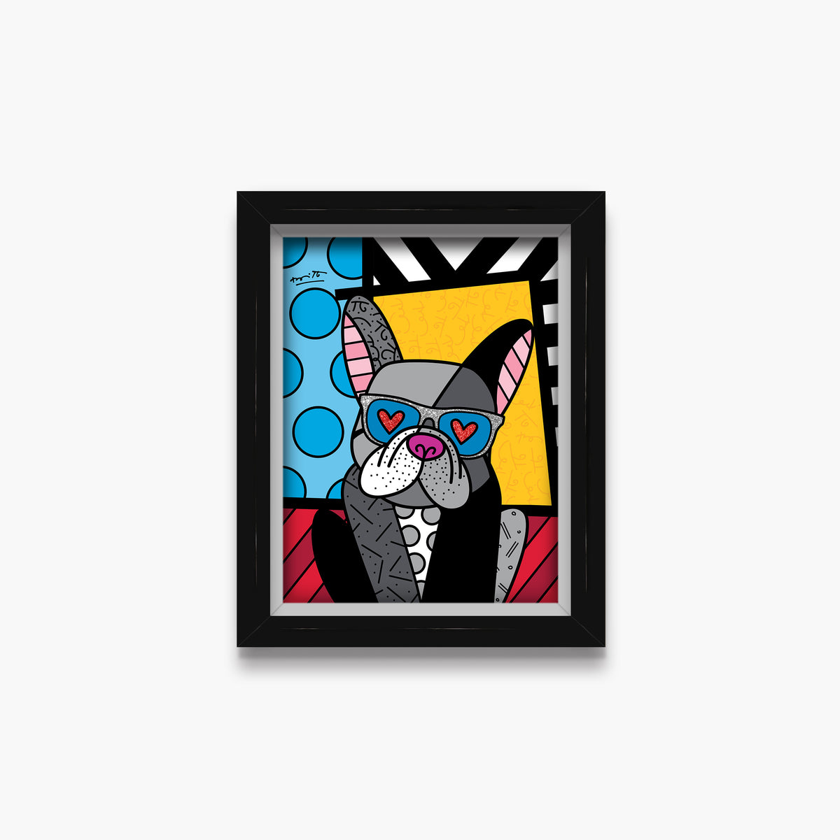 lovable french limited edition print  artistic colorful design collectible