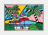 SUNDAY BEACH - Limited Edition Print