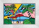 SUNDAY BEACH - Limited Edition Print