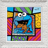 COOKIE MONSTER (Sesame Street) - Limited Edition Print