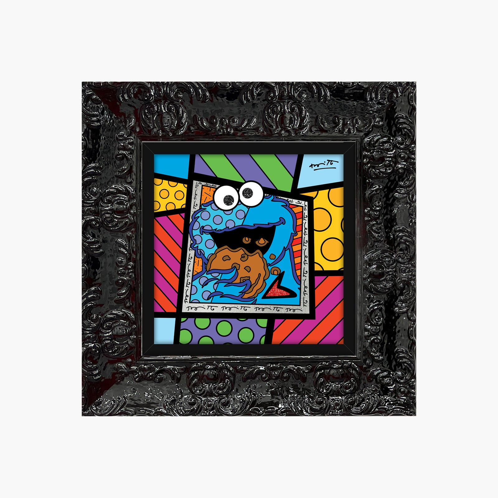 cookie monster sesame street limited  colorful decorative collectible gift idea