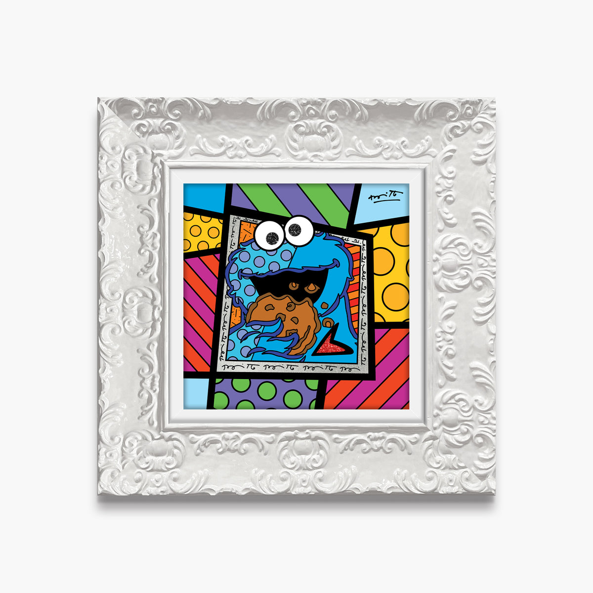 cookie monster sesame street limited  colorful decorative collectible gift idea
