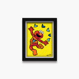 Elmo - Sesame Street - Limited Edition Print