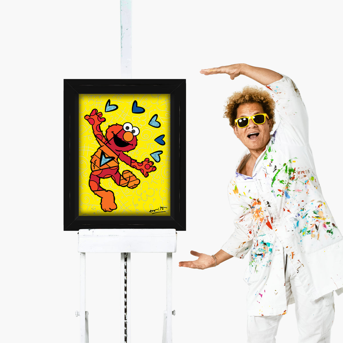 Elmo - Sesame Street - Limited Edition Print