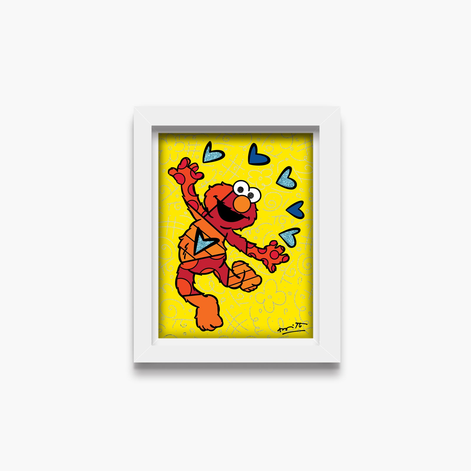 elmo sesame street limited edition  colorful decorative collectible gift idea